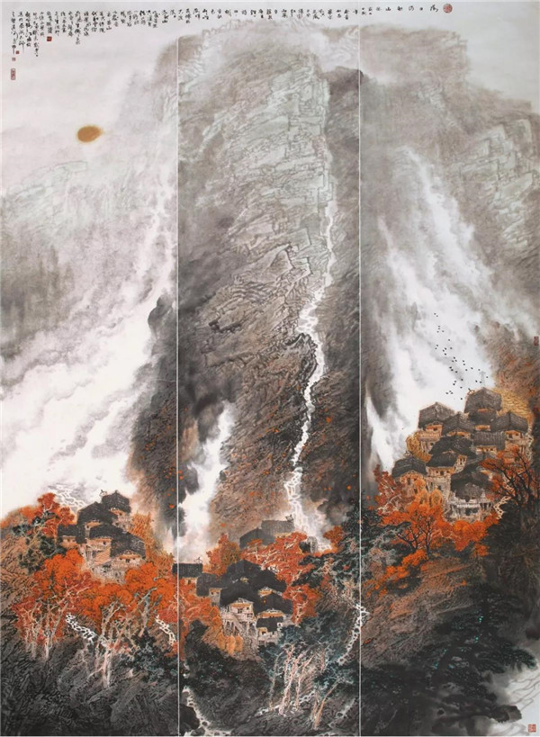 传承与经典系列展——江显蛟山水画作品展在北京山水美术馆隆重展出