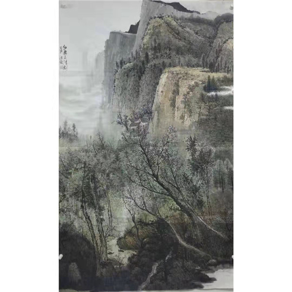 中国山水画家范德俊作品赏析